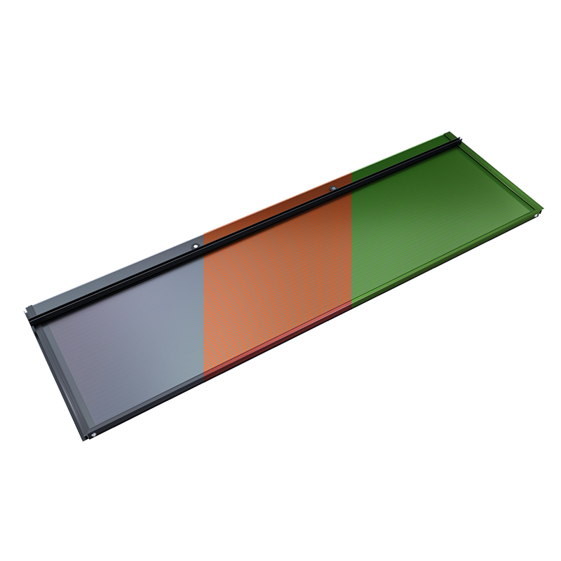 Flat solar tile